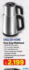 ENGLİSH HOME INOX ÇAY MAKİNESİ